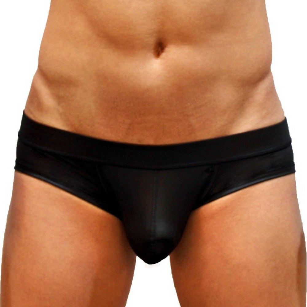 Underwear U405 Imitation Leather Black