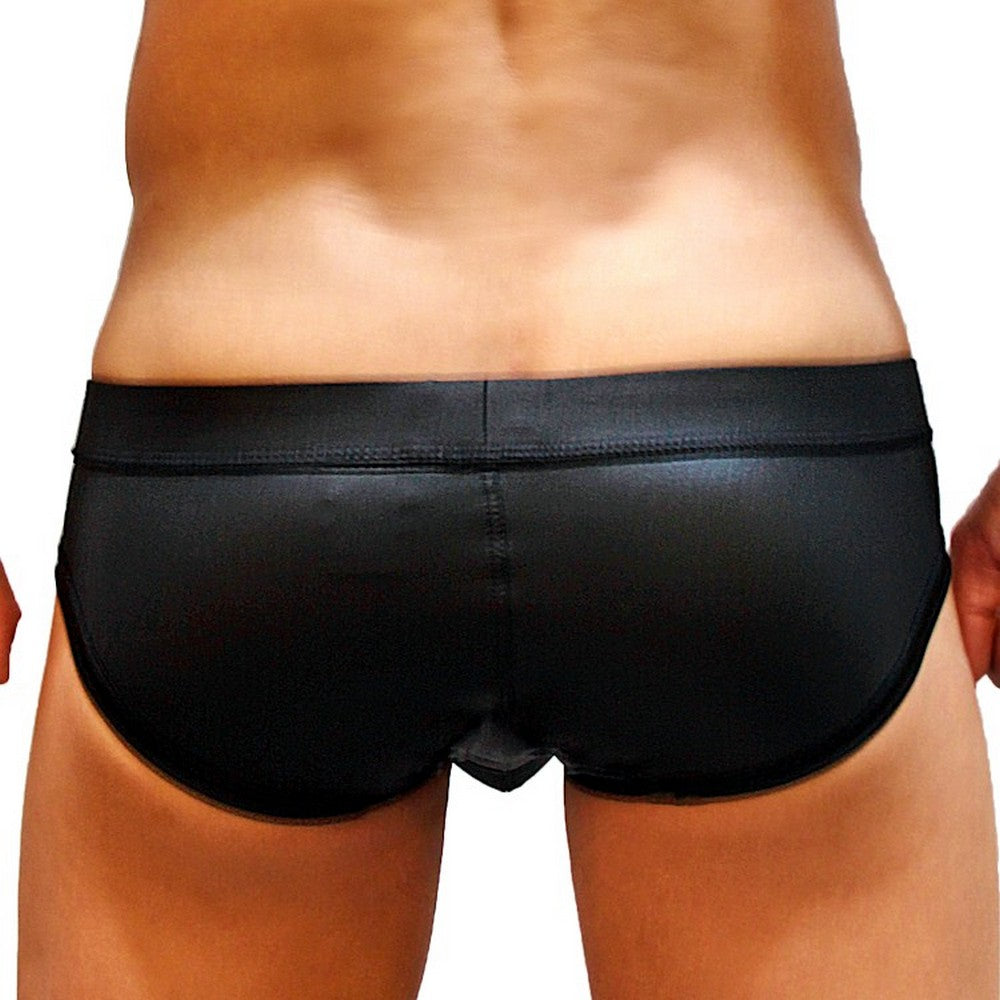 Underwear U405 Imitation Leather Black