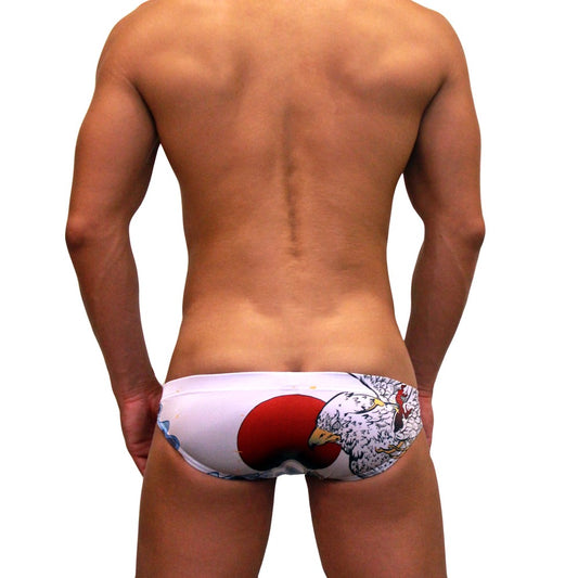 Flags Swimming Briefs F31-Japan Dream